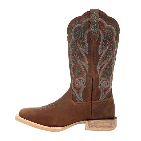 Durango Dam/Dam Lady Rebel Pro Cowboy i fullnarvsläder Juniper Brown 6.5 UK