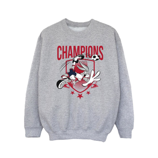 Looney Tunes Girls Bugs Bunny Champions Sweatshirt 9-11 år S Sports Grey 9-11 Years