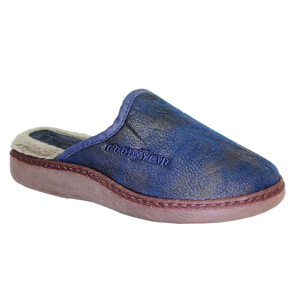 Goodyear herr Glen tofflor 7 UK blå Blue 7 UK