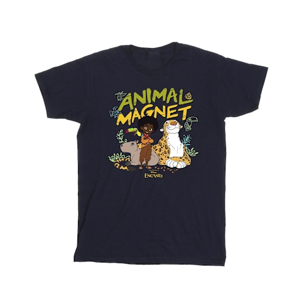 Disney Encanto Animal Magnet T-shirt för män, 3XL, marinblå Navy Blue 3XL