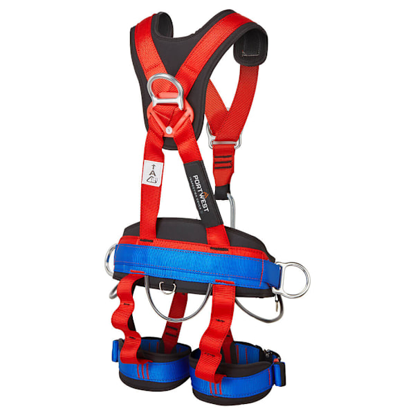 Portwest Comfort Plus 4-punktssele En Storlek Röd Red One Size