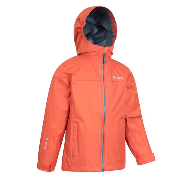 Mountain Warehouse Barn/Barn Torrent Vattentät med Tejpade Sömmar Rust 5-6 Years