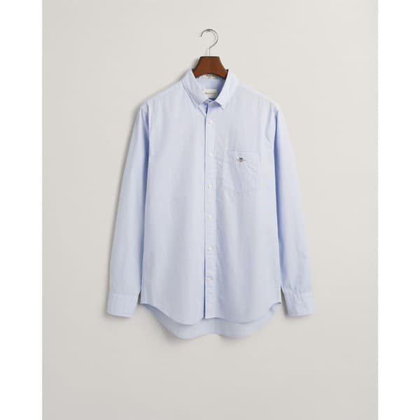 Gant Herr Poplinskjorta L Ljusblå Pale Blue L