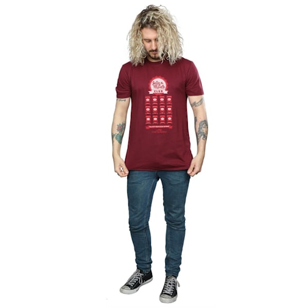 National Lampoon's Julklapp Herr Jelly Club T-shirt X Burgundy XL