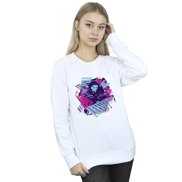 Marvel Dam/Kvinnor Doctor Strange Trappa Sweatshirt L Vit White L