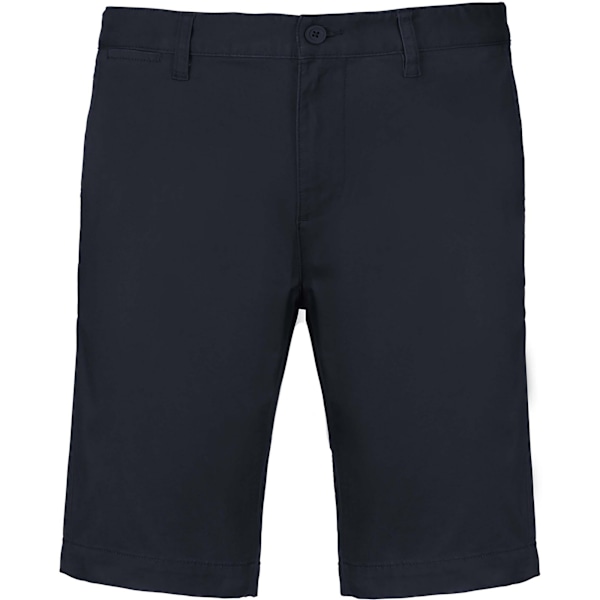 Kariban Herr Chino Bermuda Shorts L Mörkblå Dark Navy L