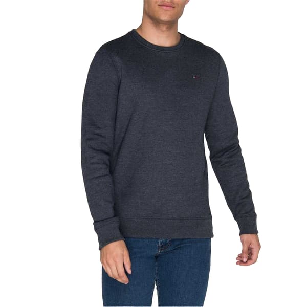 Tommy Jeans Herr Sweatshirt med fleecefoder S Marinblå Navy S