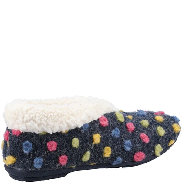 Fleet & Foster Dam/Dam Snowberry Tofflor 7 UK Marinblå Navy 7 UK