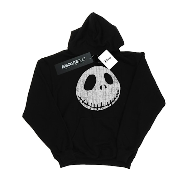 Disney Dam/Kvinnor Mardröm Innan Jul Jack Spricka Ansikte Hoodie Black L