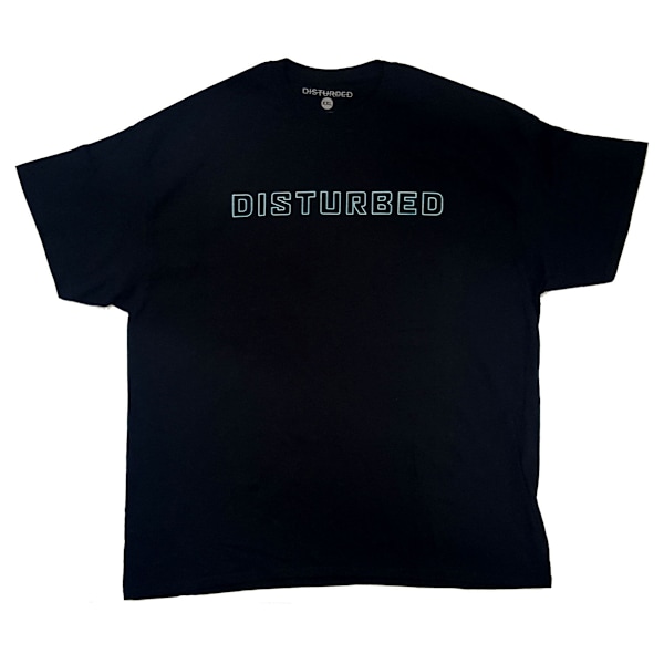 Disturbed Unisex Vuxen I Am A Disturbed One Ryggtryck Bomull T-shirt Black XXL