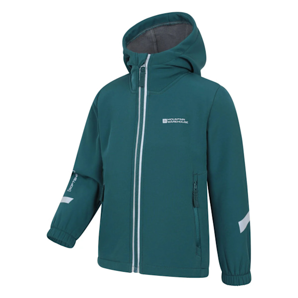 Mountain Warehouse Barn/Barn Huxley Reflex Softshelljacka Blue 5-6 Years