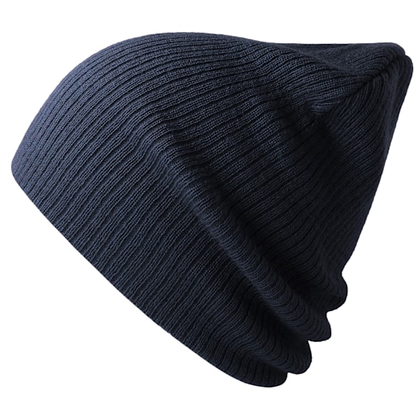 Atlantis Unisex Vuxen Brad Återvunnen Slouch Beanie One Size Marinblå Navy One Size