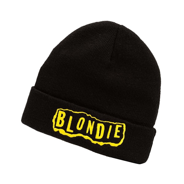 Blondie Logo Beanie One Size Svart Black One Size