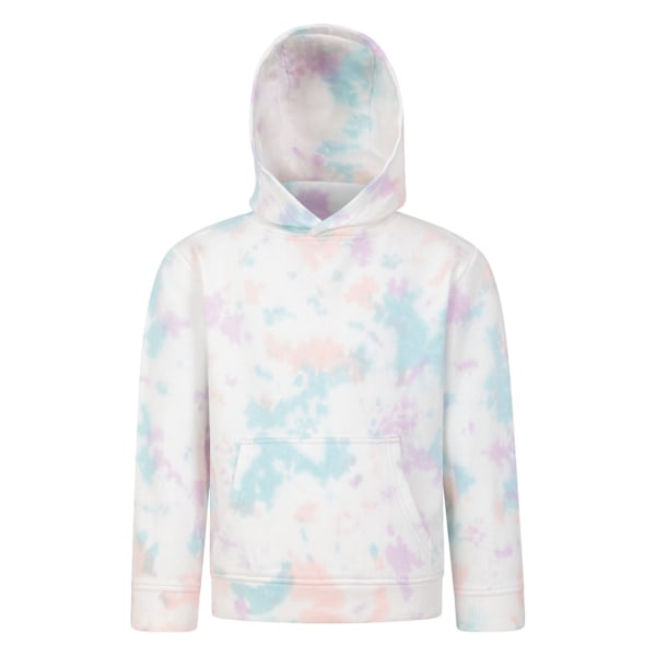 Mountain Warehouse Barn Hoodie för barn/barn Tie Dye Organic 5-6 år Lilac 5-6 Years