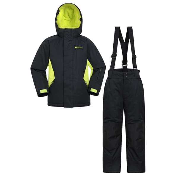 Mountain Warehouse Barn/Barn Skidjacka & Byxor Set 9-1 Black 9-10 Years