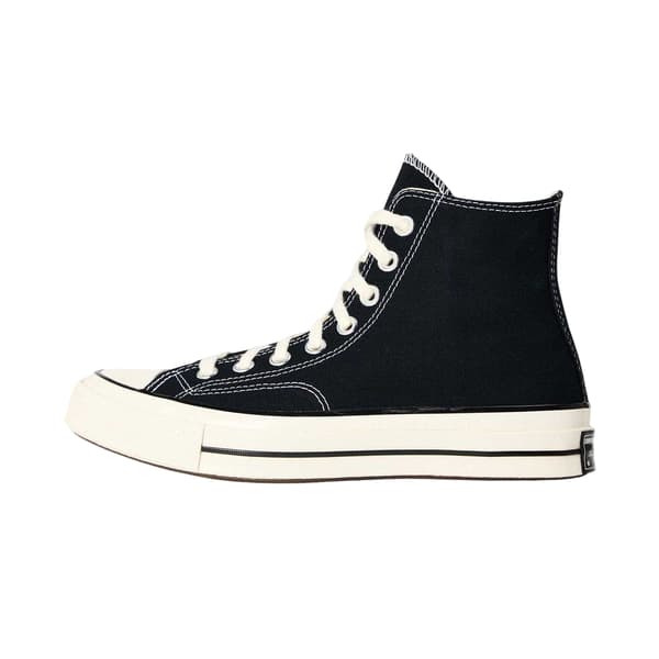 Converse All Star Ox 70 Canvas High Top-sneakers för dam Black/Egret 4 UK