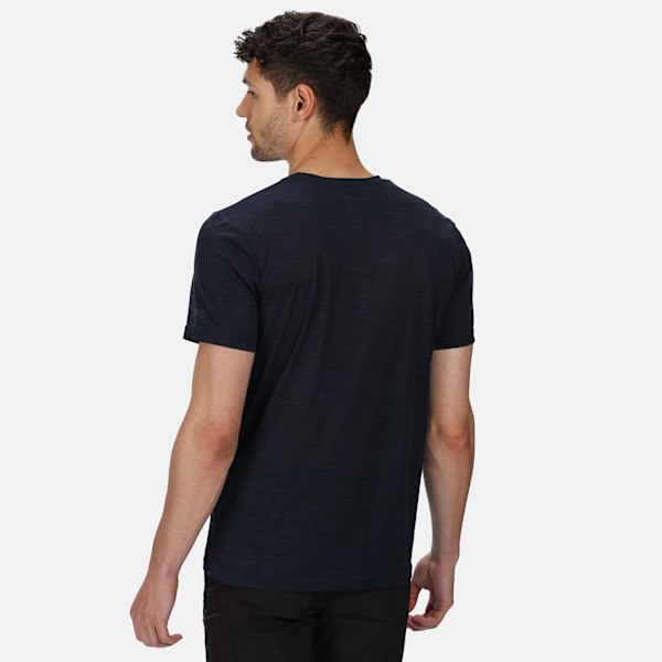 Regatta Herr Fingal Edition T-shirt M Marinblå Melange Navy Marl M