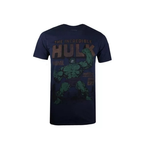 Hulk Herr Rage T-Shirt One Size Marinblå Navy One Size