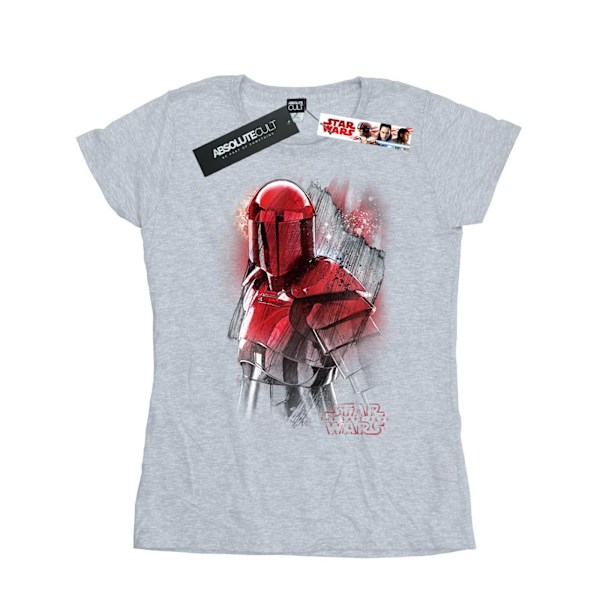 Star Wars Dam/Kvinnor The Last Jedi Praetorian Guard Borstad Sports Grey XL