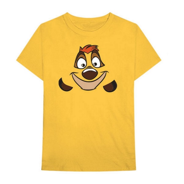 The Lion King Unisex vuxen Timon Back Print Bomulls T-shirt L Ye Yellow L