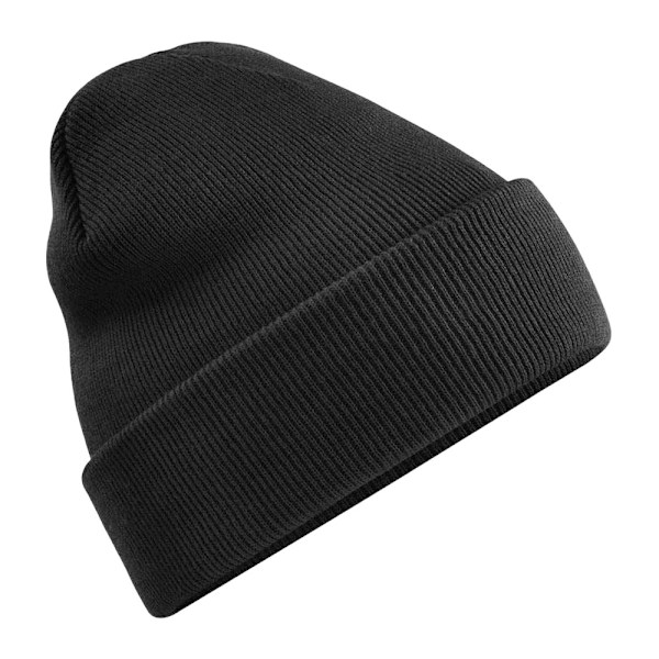 Beechfield Unisex Original Cuffed Beanie Vintermössa En Storlek Bl Black One Size