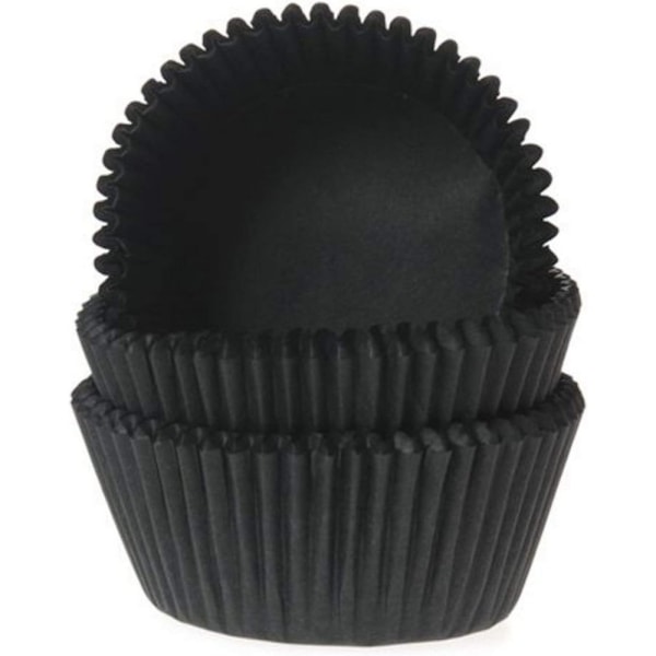 Culpitt Muffin- och Cupcakeformar (54-pack) One Size Svart Black One Size