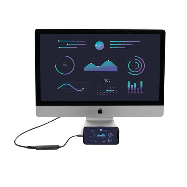 XD Xclusive Terra HDMI-adapter En Storlek Grå Grey One Size