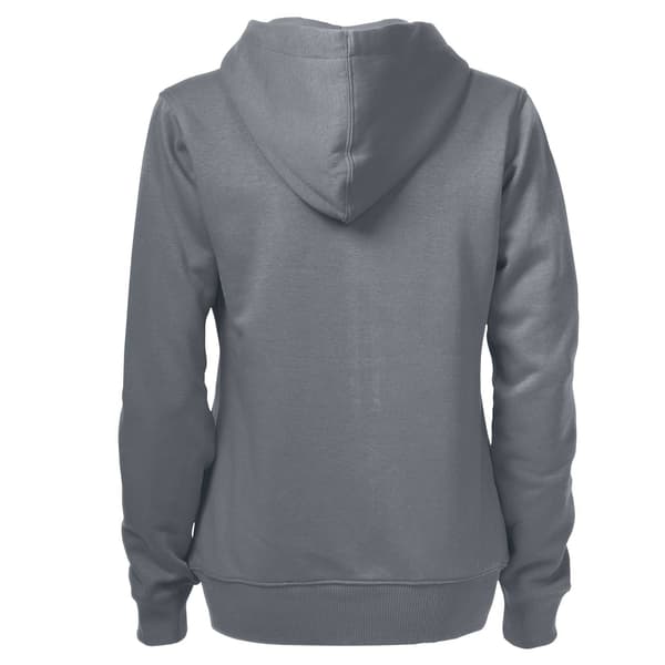 Printer Dam/Dam Overhead Full Zip Hoodie M Stålgrå Steel Grey M