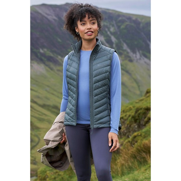 Mountain Warehouse Womens/Ladies Extreme II Featherweight Gilet Green 20 UK