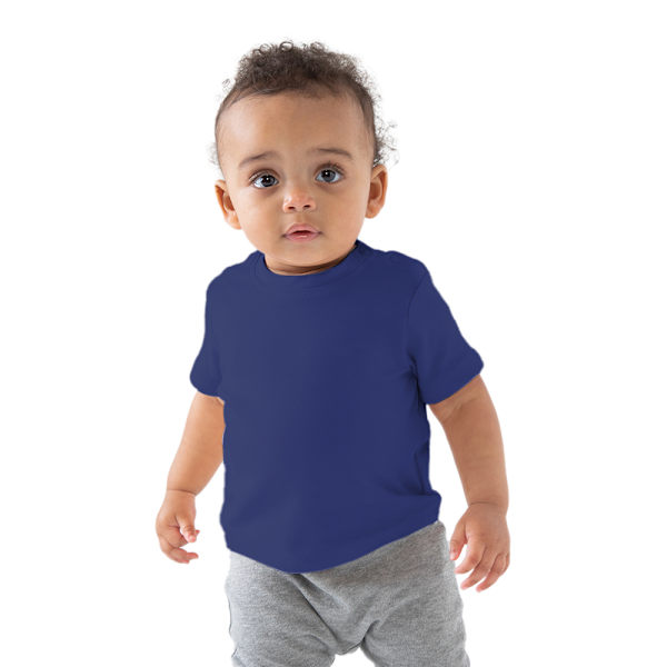 Babybugz Baby Short Sleeve T-Shirt 3-6 Nautical Navy Nautical Navy 3-6