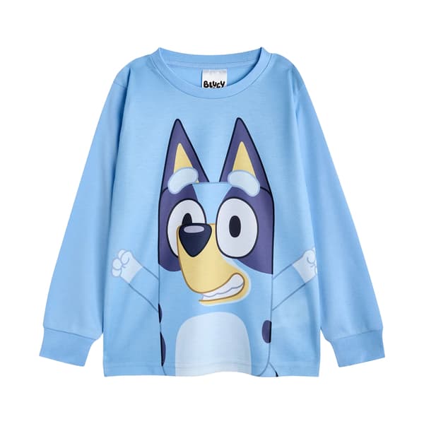 Bluey Barn/Barn Lång Pyjamas Set med Figurer (2-pack) 2-3 år Multicoloured 2-3 Years