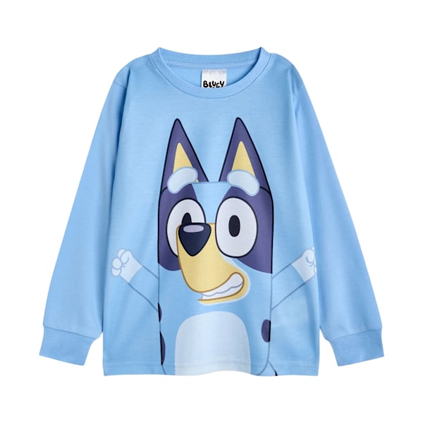 Bluey Barn/Barnkaraktärer Lång Pyjamas Set (2-pack) 6-7 Multicoloured 6-7 Years