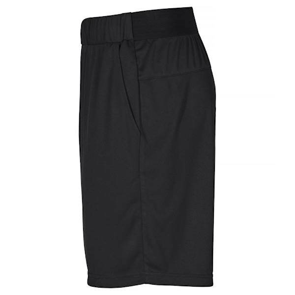 Clique Unisex Vuxen Enfärgad Aktiv Shorts S Svart Black S