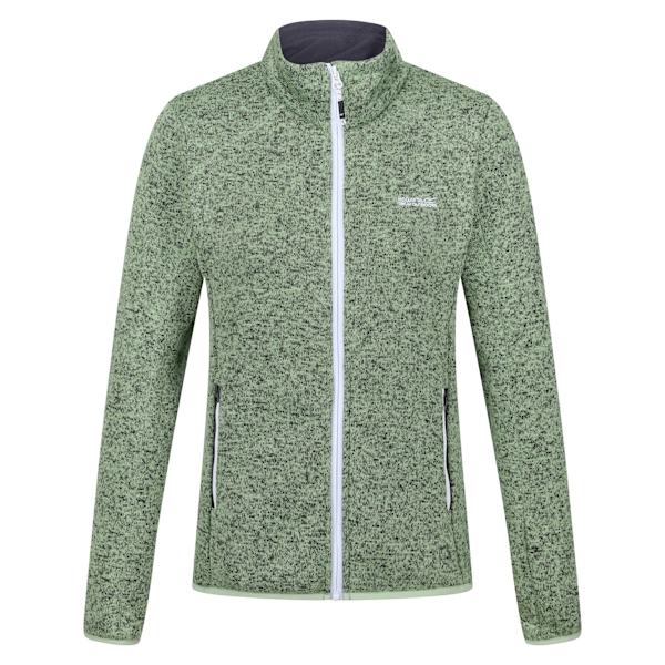 Regatta Dam/Kvinnor Newhill Marl Full Zip Fleecejacka 8 UK Green 8 UK