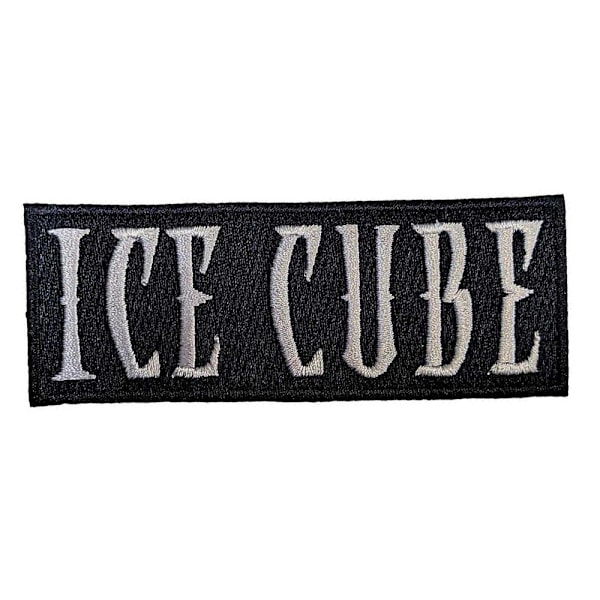 Ice Cube Vävd Logotyp Strykjärnslapp En Storlek Svart/Grå Black/Grey One Size