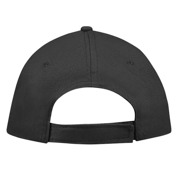 SOLS Unisex Sunny 5 Panel Baseball Cap ONE Svart Black ONE