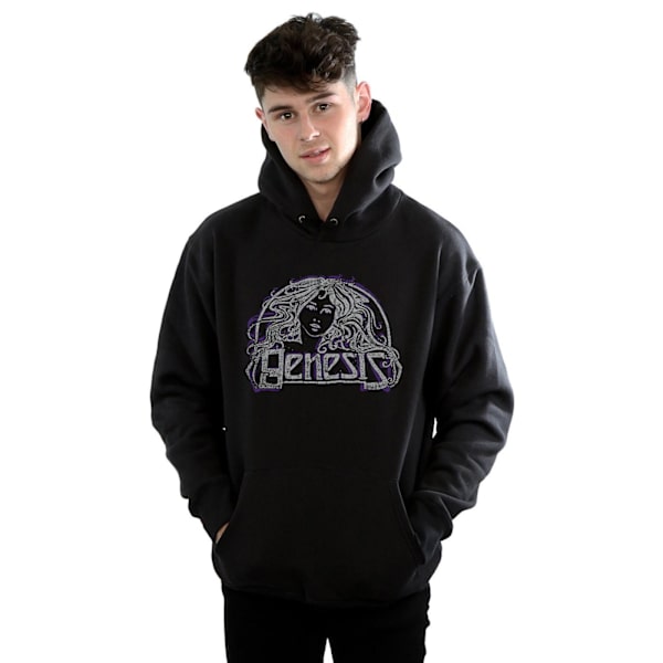 Genesis Mens Nuevo Girl Hoodie S Svart Black S