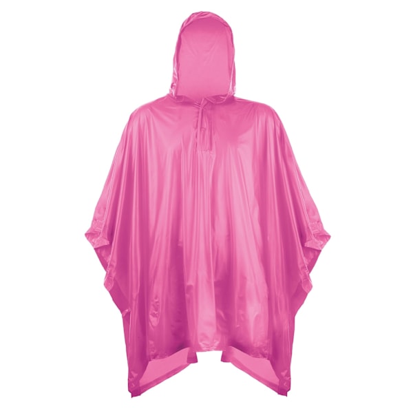 Splashmacs Barn/Barn Plast Regnponcho En Storlek (6/12 År) Fuchsia One Size (6/12 Years)