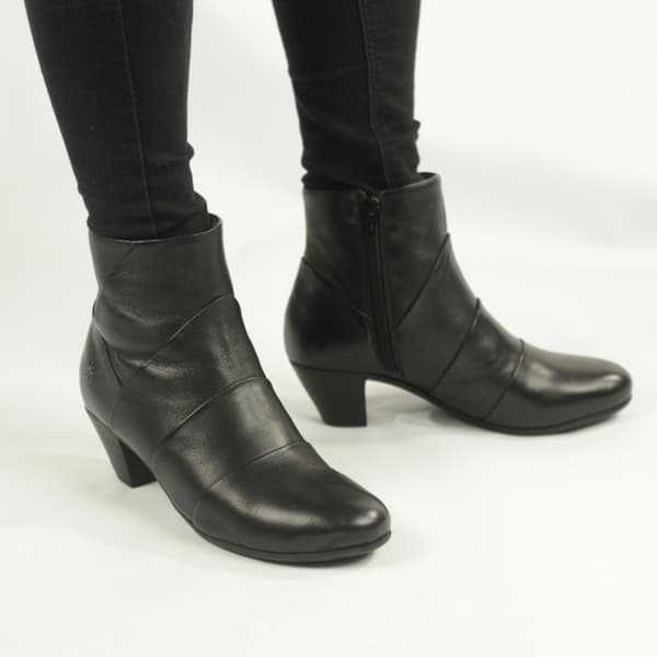 Cipriata Dam/Dam Ginerva Vikta Vamp Ankle Boots 4 UK Bla Black 4 UK
