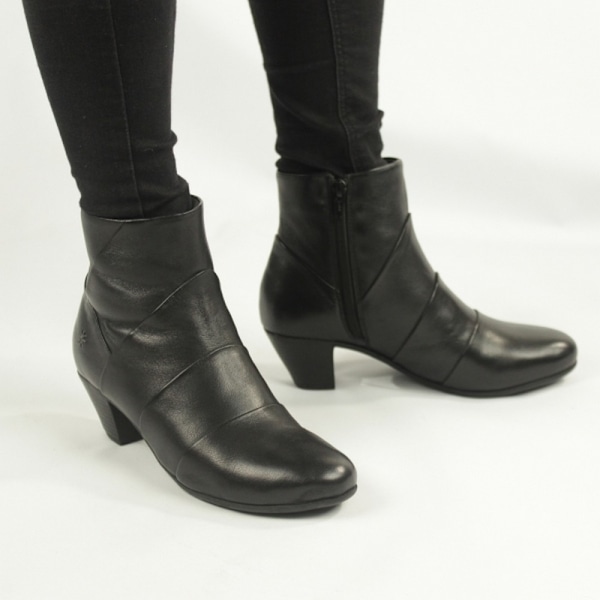 Cipriata Dam/Dam Ginerva Vikta Vamp Ankle Boots 5 UK Bla Black 5 UK