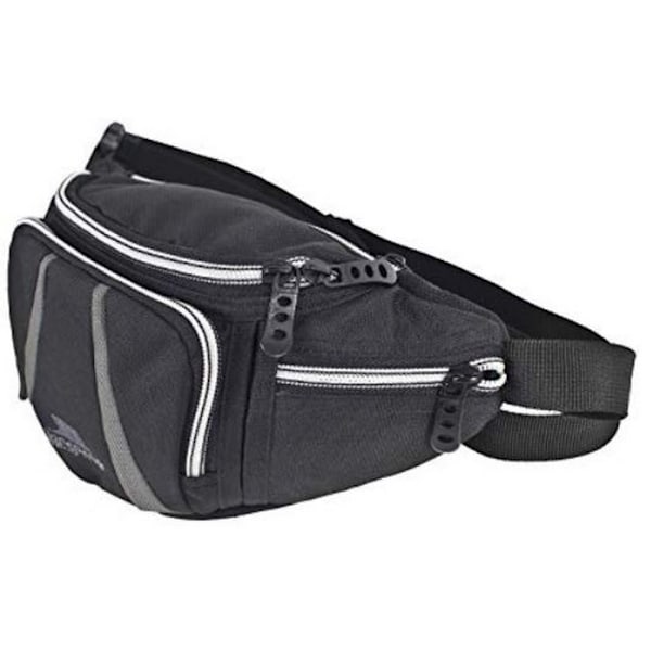 Trespass Dax Bumbag / Midjeväska / Hippack (2,5 liter) One Size Black One Size
