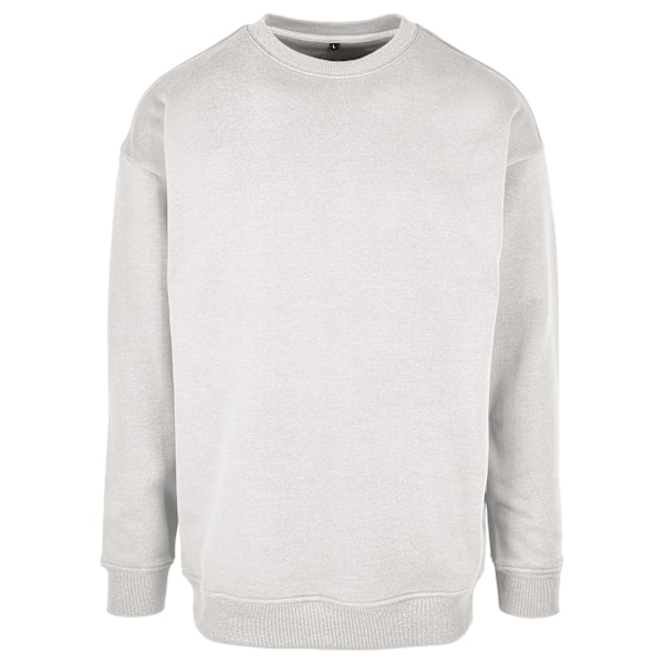 Bygg ditt varumärke Herr Crew Neck Plain Sweatshirt 3XL Ljus Asph Light Asphalt 3XL