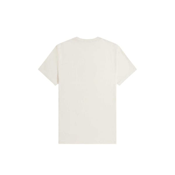 Fred Perry Herr Wreath Logo Regular T-Shirt XXL Ecru Ecru XXL