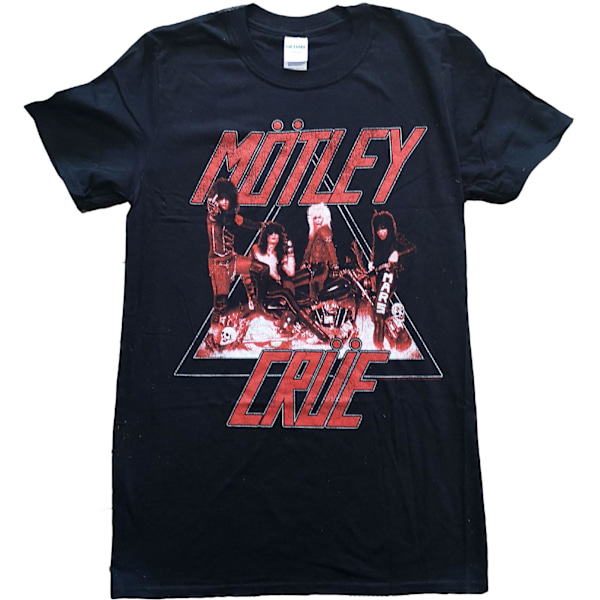 Motley Crue Unisex Adult Too Fast Cycle T-Shirt L Svart Black L