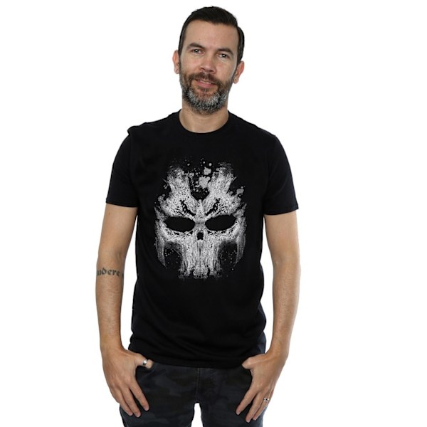 Marvel Herr Captain America Civil War Crossbones Skull T-shirt Black L