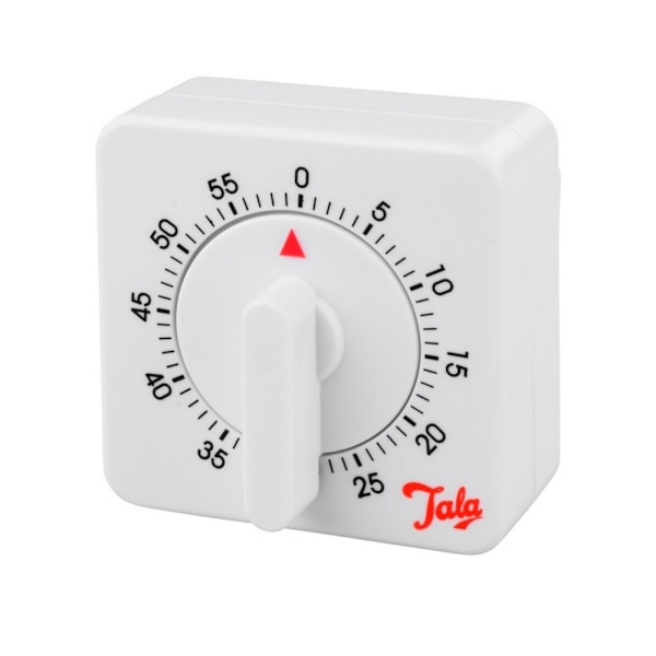 Tala Mekanisk Mat Timer En Storlek Vit White One Size