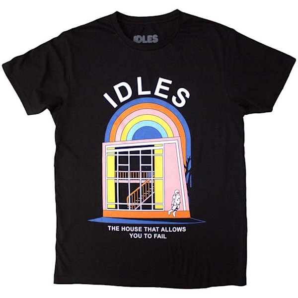 Idles Unisex Vuxen House T-Shirt XL Svart Black XL