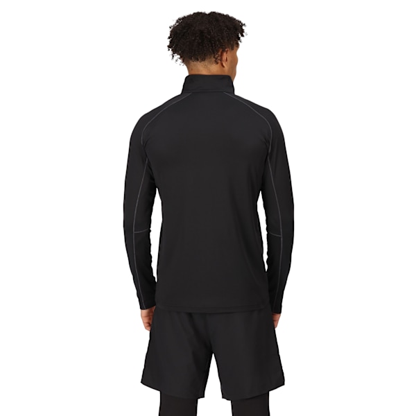 Regatta Professional Herr Stretch Midlayer med Hel Dragkedja M Svart Black M