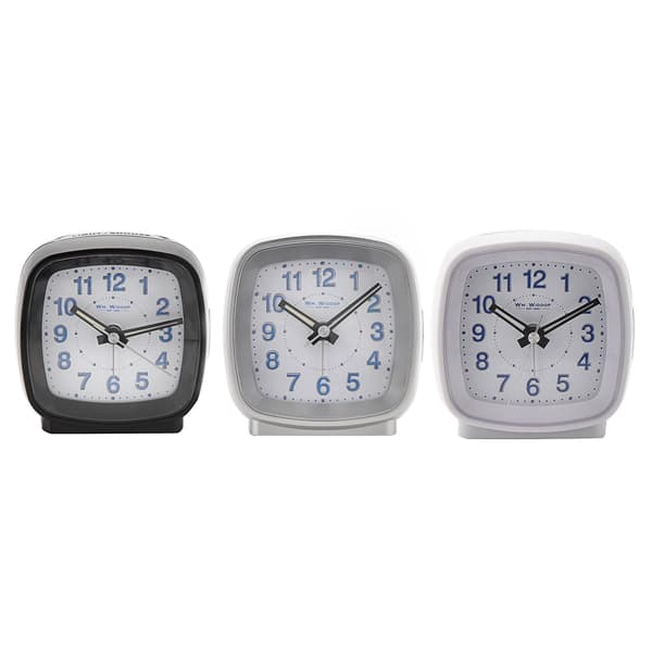 Hometime Kuddformad Väckarklocka Sweep/Cres Svart One Size Bl Black One Size