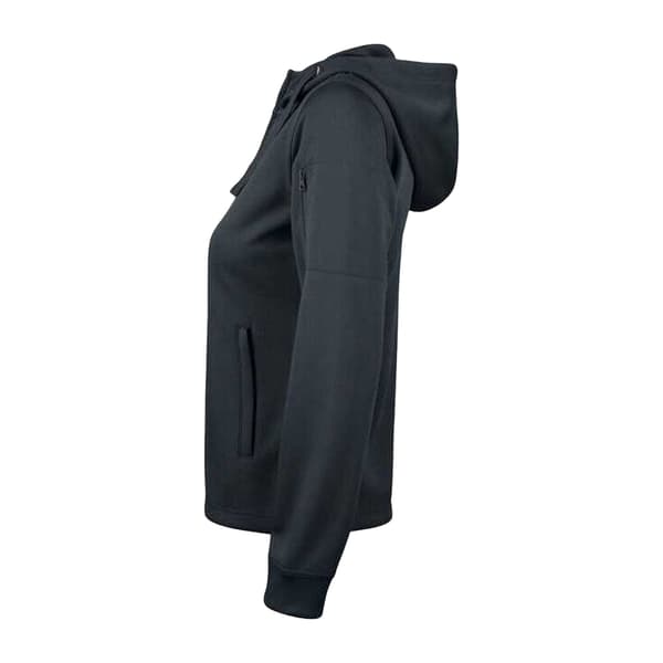 Clique Dam/Dam Basic Full Zip Hoodie S Svart Black S